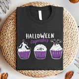 Cute Halloween Cupcake Tee, Yummy Trick or Treat T-Shirt