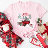 Merry Christmas Truck Shirt, Merry Christmas Sweatshirt