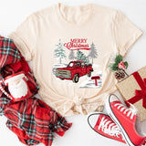 Merry Christmas Truck Shirt, Merry Christmas Sweatshirt