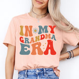 In My Grandma Era T-Shirt, Wild Flowers Grandma Shirt