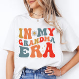 In My Grandma Era T-Shirt, Wild Flowers Grandma Shirt