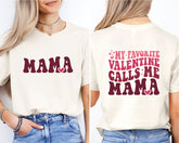 Mama Valentine's Day Shirt, Cute Valentine Sweatshirt, Womens Valentines Day Tee