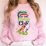 I'am The Fishing Elf Shirt, Christmas Elf Family Matching Shirt