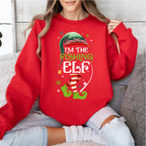I'am The Fishing Elf Shirt, Christmas Elf Family Matching Shirt