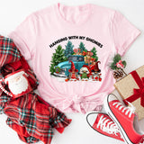 Hanging With My Gnomies Shirt, Christmas Gnomies Tee