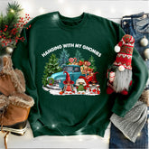 Hanging With My Gnomies Shirt, Christmas Gnomies Tee