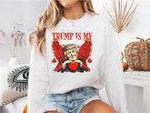 Trump is My Valentine Shirt, Trump Lover Shirt, Retro Valentine Shirt