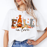 Fall In Love Shirt, Thanksgiving Gnome Shirt