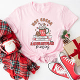 Hot Cocoa And Christmas Movies T-Shirt, Funny Christmas Shirt