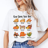God Says You Are Shirt, Fall Christian Shirt
