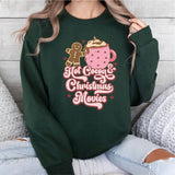 Hot Cocoa Christmas Movies Shirt, Merry T-Shirt