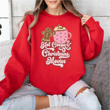 Hot Cocoa Christmas Movies Shirt, Merry T-Shirt