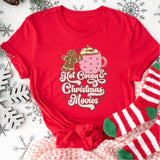 Hot Cocoa Christmas Movies Shirt, Merry T-Shirt