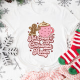 Hot Cocoa Christmas Movies Shirt, Merry T-Shirt