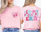 In My Pregnant Era Shirt, Expecting Mom Era Shirt, Maternity Shirt