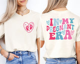 In My Pregnant Era Shirt, Expecting Mom Era Shirt, Maternity Shirt