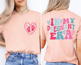 In My Pregnant Era Shirt, Expecting Mom Era Shirt, Maternity Shirt