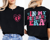 In My Pregnant Era Shirt, Expecting Mom Era Shirt, Maternity Shirt