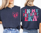 In My Pregnant Era Shirt, Expecting Mom Era Shirt, Maternity Shirt
