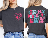 In My Pregnant Era Shirt, Expecting Mom Era Shirt, Maternity Shirt