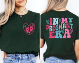 In My Pregnant Era Shirt, Expecting Mom Era Shirt, Maternity Shirt