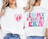 In My Pregnant Era Shirt, Expecting Mom Era Shirt, Maternity Shirt