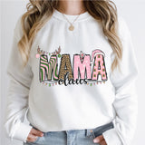Mama Claus Sweatshirt, Merry Christmas Sweatshirt