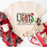 My Favorite Color Is Christmas Lights Sweatshirt, Christmas Shirt