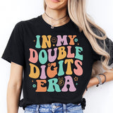 In My Double Digits Era Shirt, 10th Birthday Shirts