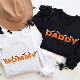 Halloween Family T-Shirts, Spooky Daddy Shirt, Spooky Mommy Shirt