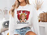 Just Waiting For Valentine's Day Shirt, Baby Cupid Valentine T-Shirt