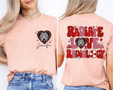 Custom Radiate Love Radiology Valentine Shirt, Radiology Valentine Shirt