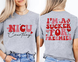 Personalized NICU Nurse Shirt, Custom NICU Nurse T-Shirt, NICU Nurse Gift