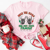 Deck The Halls And Not Your Family Sweatshirt, Christmas Sweatshirt