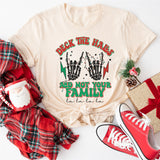 Deck The Halls And Not Your Family Sweatshirt, Christmas Sweatshirt