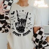 Spooky Season Shirt, Skeleton Halloween Shirt