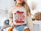 Love Season On Off Sweatshirt, Valentine's Day Sweater, Skeleton Hand Love Tee