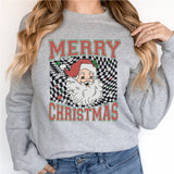 Merry Christmas Shirt, Retro Santa Christmas Shirt