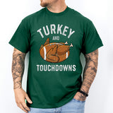 Turkey And Touchdowns Shirt, Football Thanksgiving Shirt
