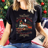 North Pole Express Shirt, Vintage North Pole Train Shirt