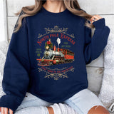 North Pole Express Shirt, Vintage North Pole Train Shirt