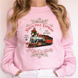 North Pole Express Shirt, Vintage North Pole Train Shirt