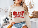 Heart Breaker Shirt, Valentine's Day Sweatshirt, Checkered Valentine T-Shirt