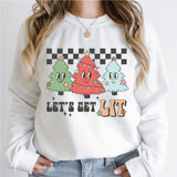 Lets Get Lit T-Shirt, Let's Get Lit Christmas Shirt