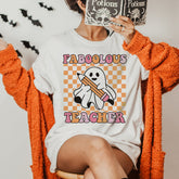 Faboolous Teacher Halloween Shirt, Spooky Teacher Shirt