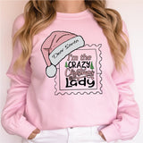 Dear Santa Crazy Christmas Lady Shirt, Christmas T-Shirt
