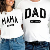 Mama Est 2024 Shirt, Dad Est 2024 Shirt