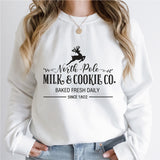North Pole Milk And Cookie Co. Baked Fresh Daily Since 1802 Shirt