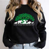 Rockin' Around The Christmas Tree Shirt, Retro Christmas Safari Shirt