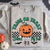 Trick or Treat Smell My Feet Shirt, Halloween Ghost T-Shirt